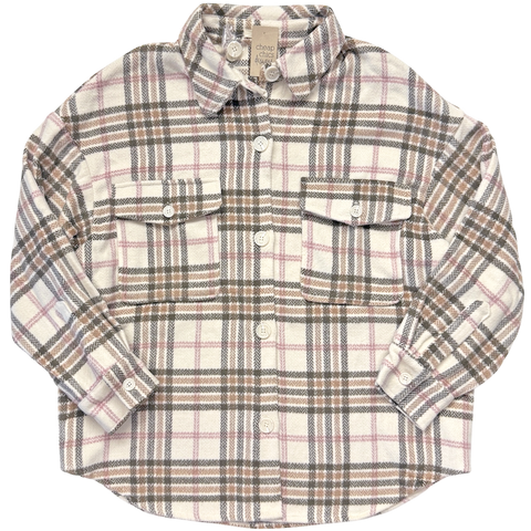 Blush Multi Heavyweight Shacket