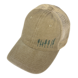 Pines Baseball Hat - Mocha/Deep Sage
