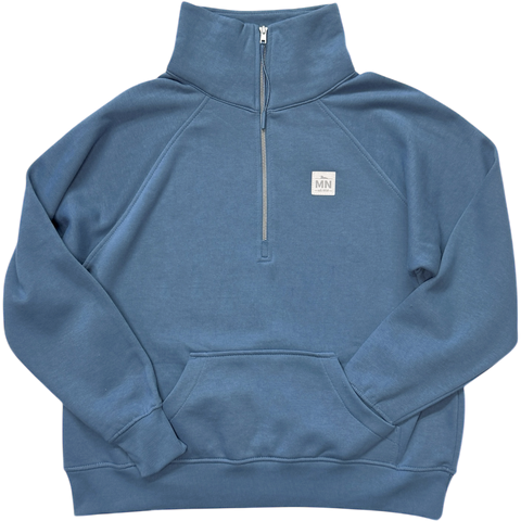 MN Loon Patch Half-Zip Pullover
