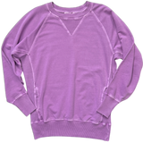 Vintage Pullover with Pockets - Light Plum