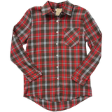 Flannel Shirt - Red/Brown