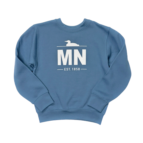 MN Loon Crew Sweatshirt - Youth