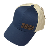 MN Block Trucker Hat Navy