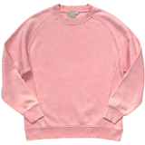 Acid Wash Pullover - Vibrant Pink
