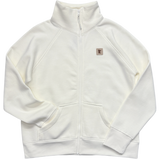 MN Suede Patch Full Zip Sweatshirt