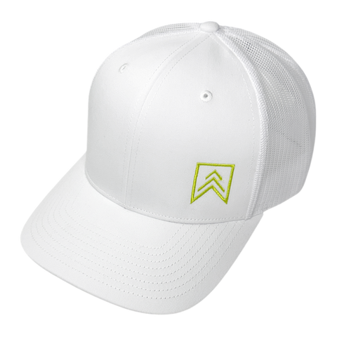 MN Modern Tree Trucker Hat - White