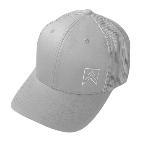 MN Modern Tree Trucker Hat - Light Gray