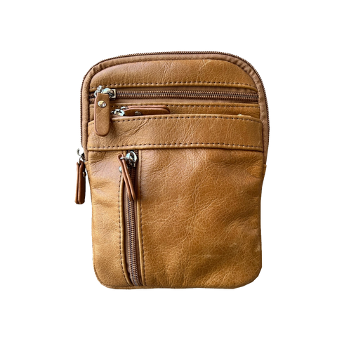 Geniune Leather Cell Phone Crossbody Purse