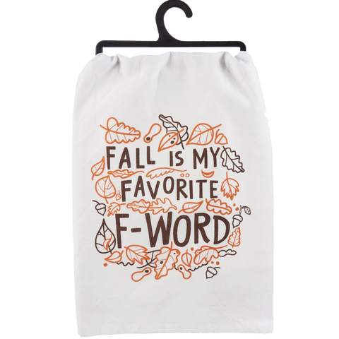 Kitchen Towel - Fall F Word