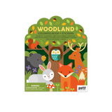 Petite Coloring Book with Stickers - Woodland