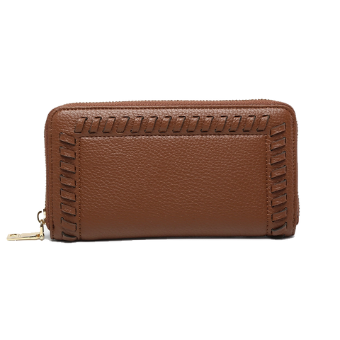 Whipstitch Wallet - Brown