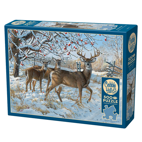 Winter Deer 500-piece Puzzle