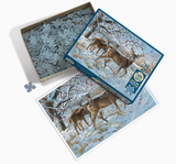 Winter Deer 500-piece Puzzle