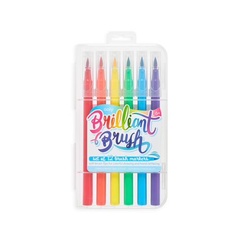 Brilliant Brush Markers