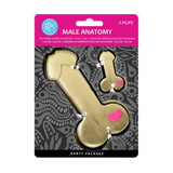 Male Anatomy Cookie Cutter Set