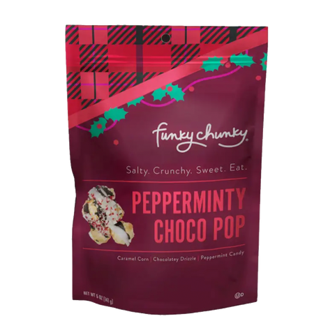 Funky Chunky Popcorn - Pepperminty Choco Pop