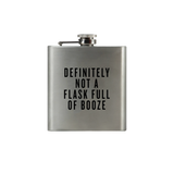 Definitely Not Booze Flask