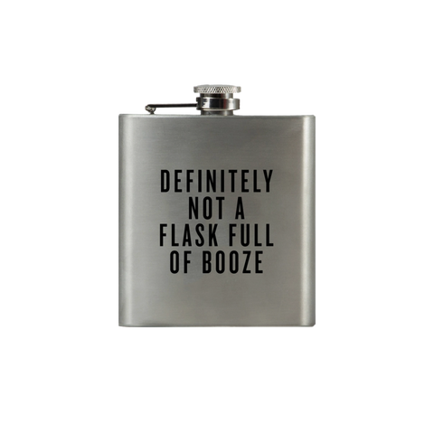 Definitely Not Booze Flask