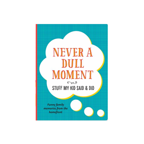 Never A Dull Moment: Stuff My Kid Said & Did Book