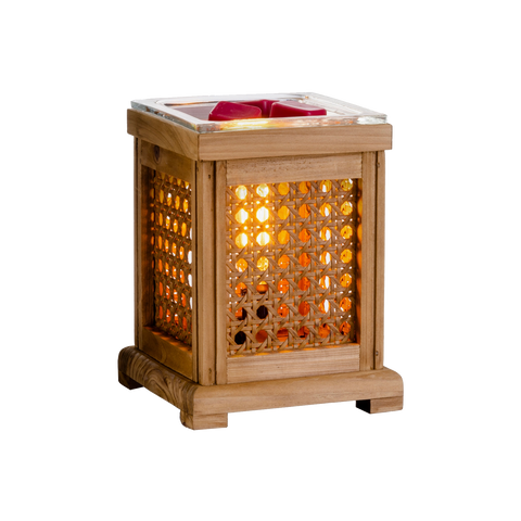 Wood & Wicker Wax Warmer