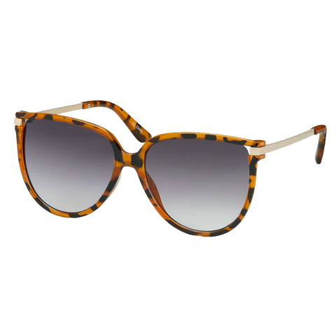 Cat Eye Combo Sunglasses - Tortoise