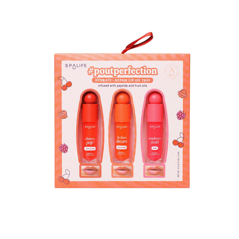 Poutperfection Lip Gloss Trio Gift Set