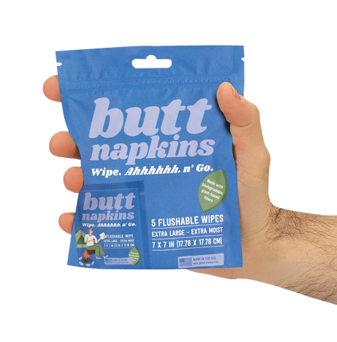 Butt Napkins - Camping Edition