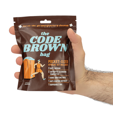 Butt Napkins - The Code Brown Bag