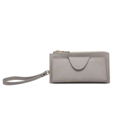 Snap-Closure Wallet - Grey