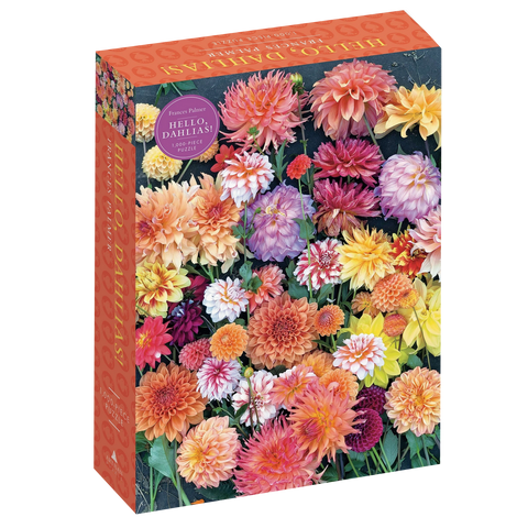 Hello, Dahlias! 1,000-Piece Puzzle