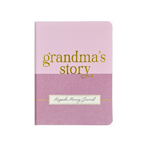 Grandma's Story Keepsake Memory Journal