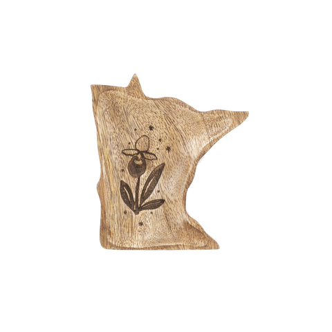 Minnesota State Lady Slipper Trinket Dish