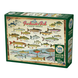 Freshwater Fish of North America 1000-Piece Puzzle
