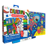 Colortopia Paint Marker By Number Kit - Epic Adventures