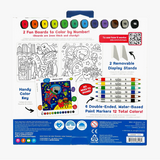 Colortopia Paint Marker By Number Kit - Epic Adventures
