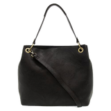 Joy Susan Bucket Shoulder Bag - Black