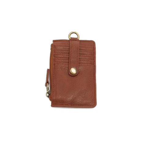 Joy Susan Small Card Wallet with Keyring - Spice