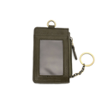 Joy Susan Small Card Wallet with Keyring - Olive