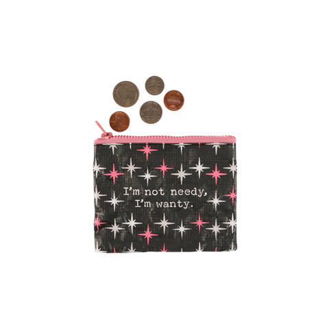 I'm Wanty Zipper Coin Purse