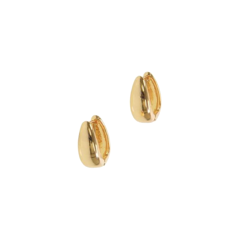 Joy Susan Gold Mini Droplet Hoop Earrings