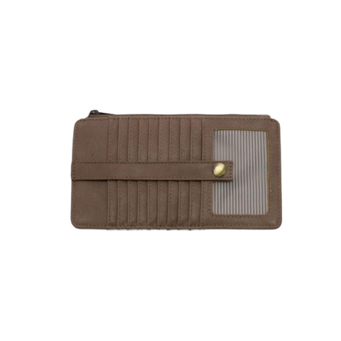 Slim Card Holder Wallet - Taupe