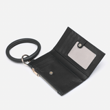 Bi-Fold Bangle Wallet - Black
