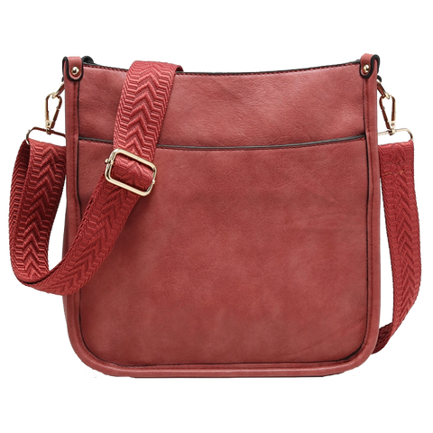 Crossbody Bag - Deep Rose