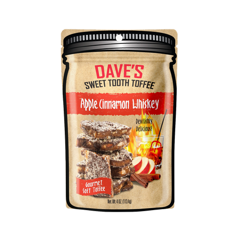 Apple Cinnamon Whiskey Gourmet Soft Toffee