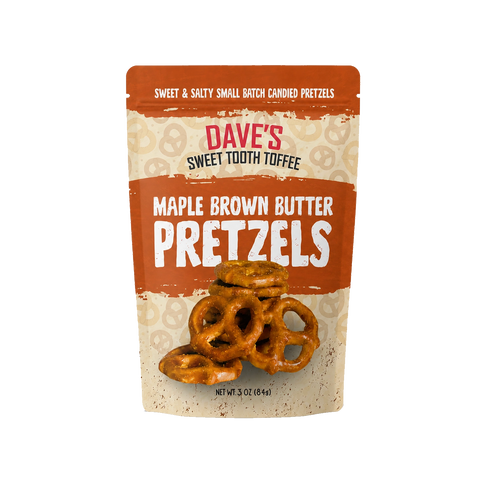 Maple Brown Butter Toffee Pretzels