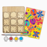 Tic Tac Toe - Wood Craft & Paint Kit