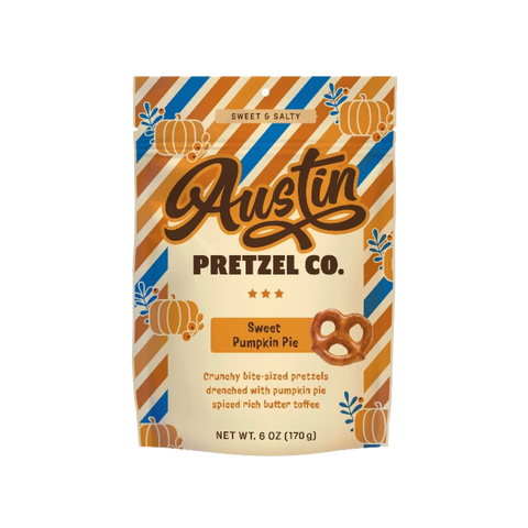 Austin Pretzel Co. Pretzels - Sweet Pumpkin