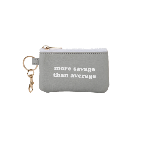More Savage Than Average Coin Purse