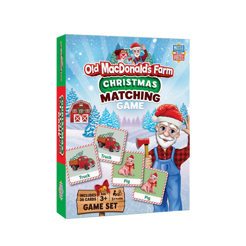 Old Macdonald's Farm Christmas Matching Game