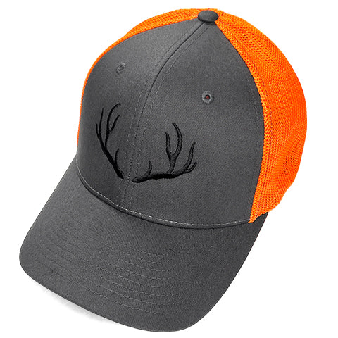 Buck Antlers Trucker Hat